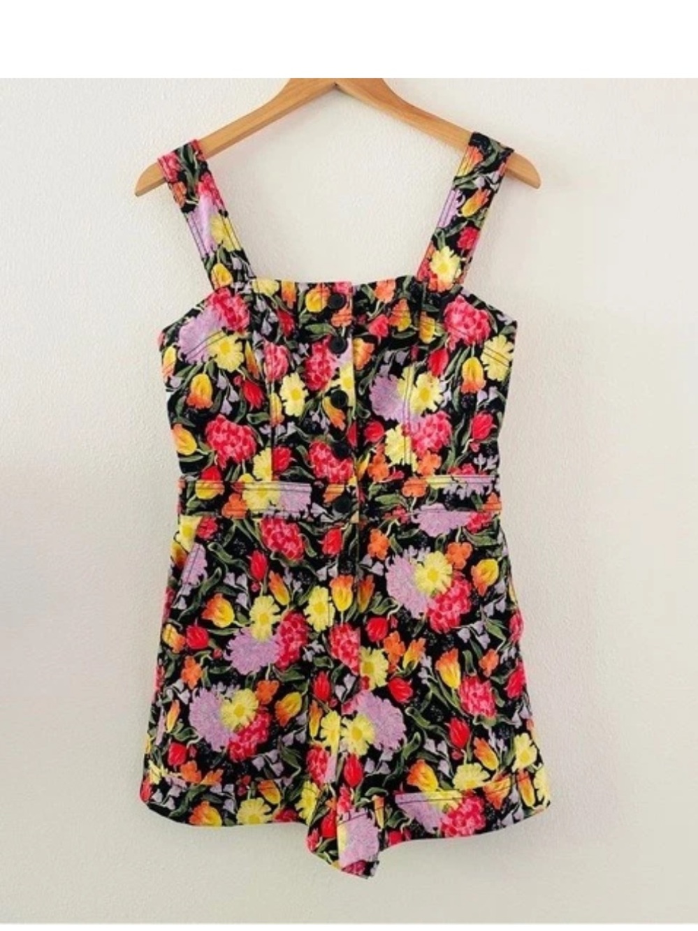 NWT Anthropologie size 10 Romper in floral print by Maeve